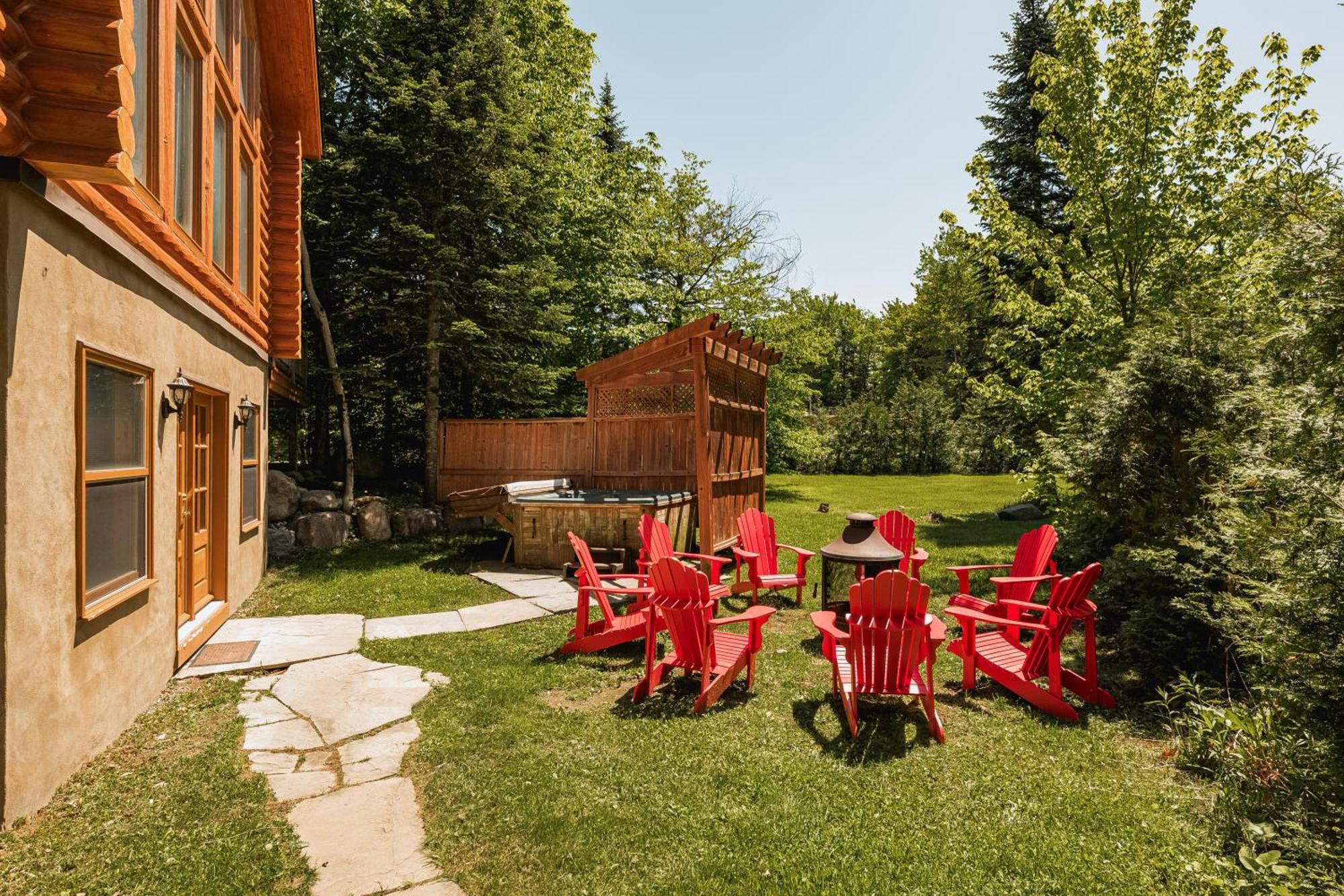 Fiddler Lake Resort Chalet 4 Cerf Mille-Isles Exteriör bild