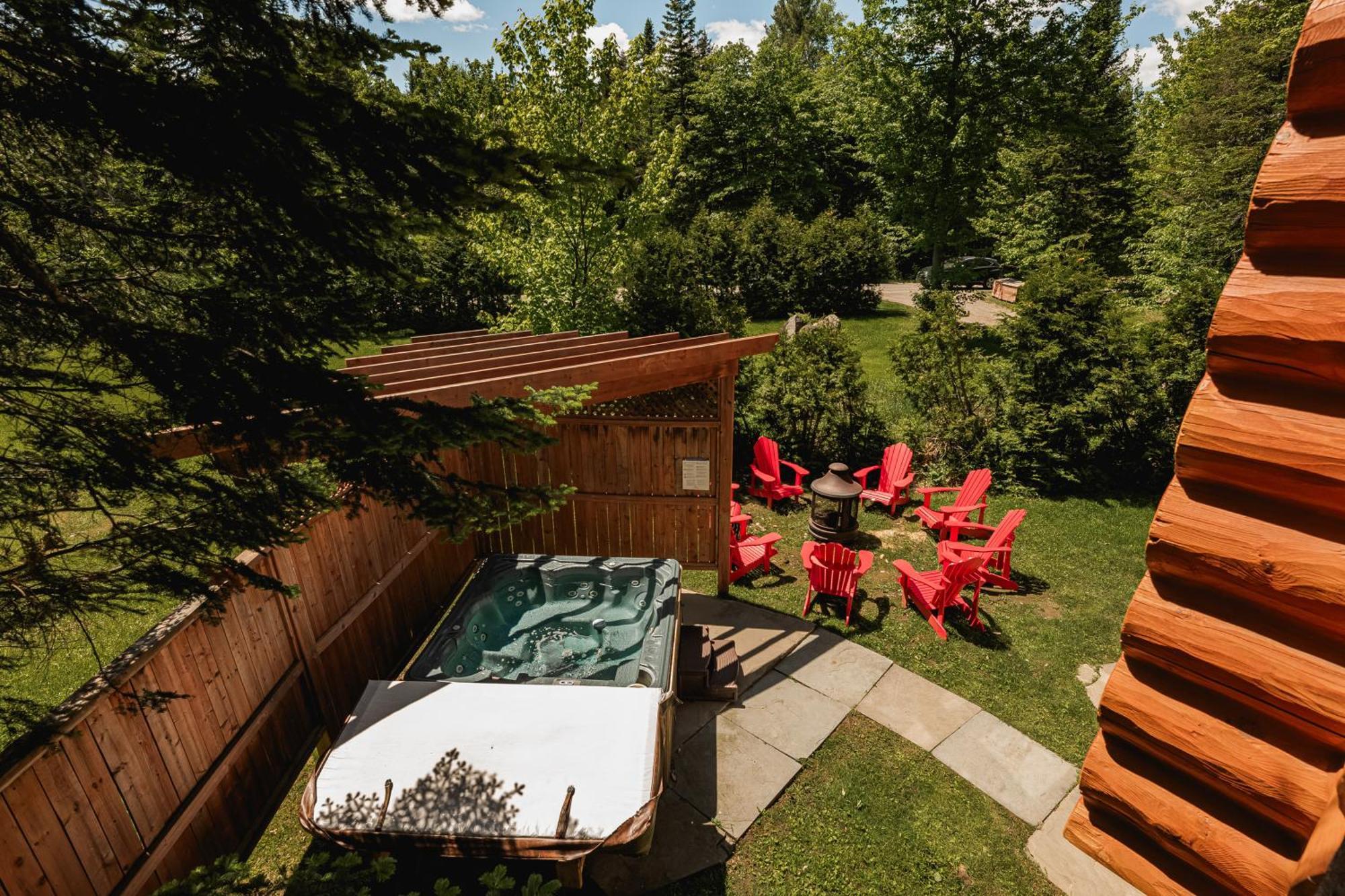 Fiddler Lake Resort Chalet 4 Cerf Mille-Isles Exteriör bild