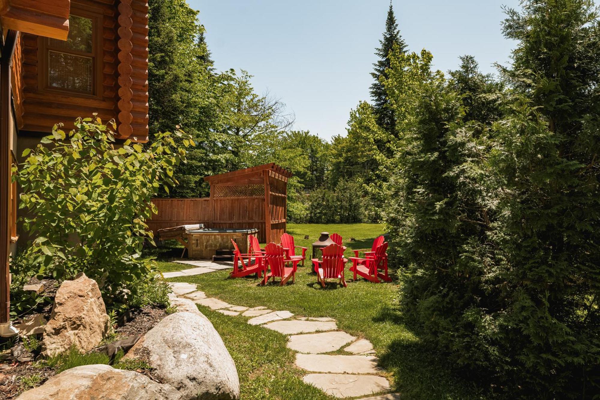 Fiddler Lake Resort Chalet 4 Cerf Mille-Isles Exteriör bild