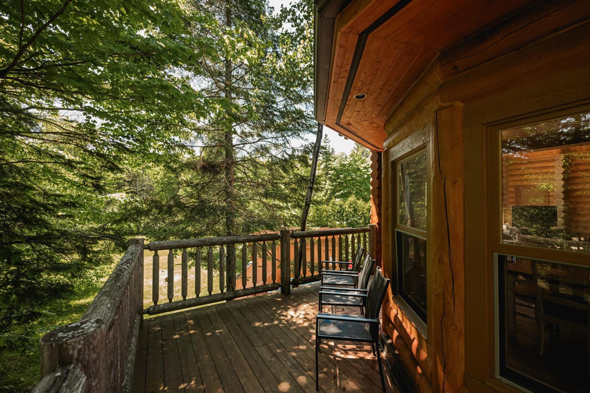 Fiddler Lake Resort Chalet 4 Cerf Mille-Isles Exteriör bild