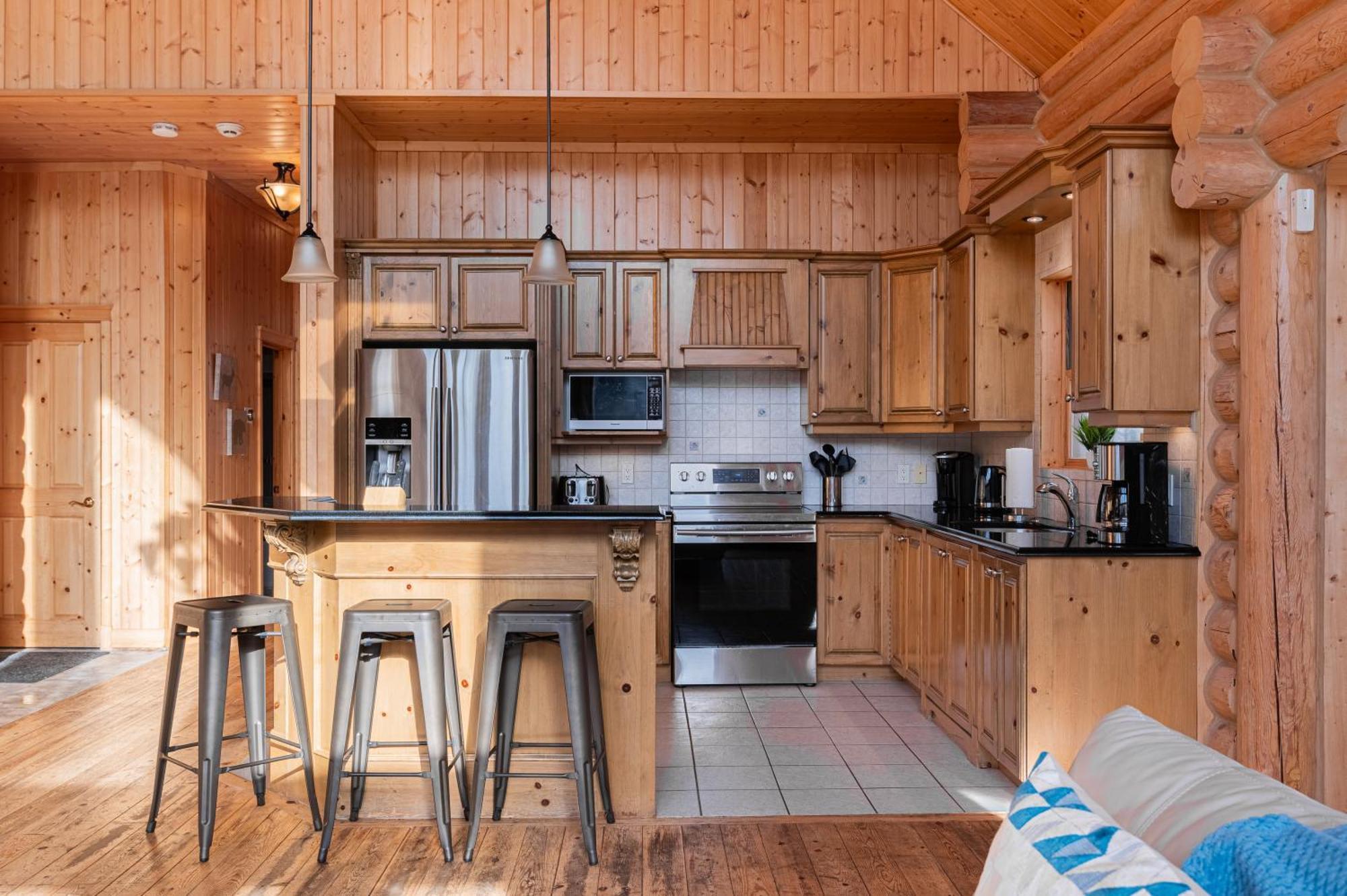 Fiddler Lake Resort Chalet 4 Cerf Mille-Isles Exteriör bild