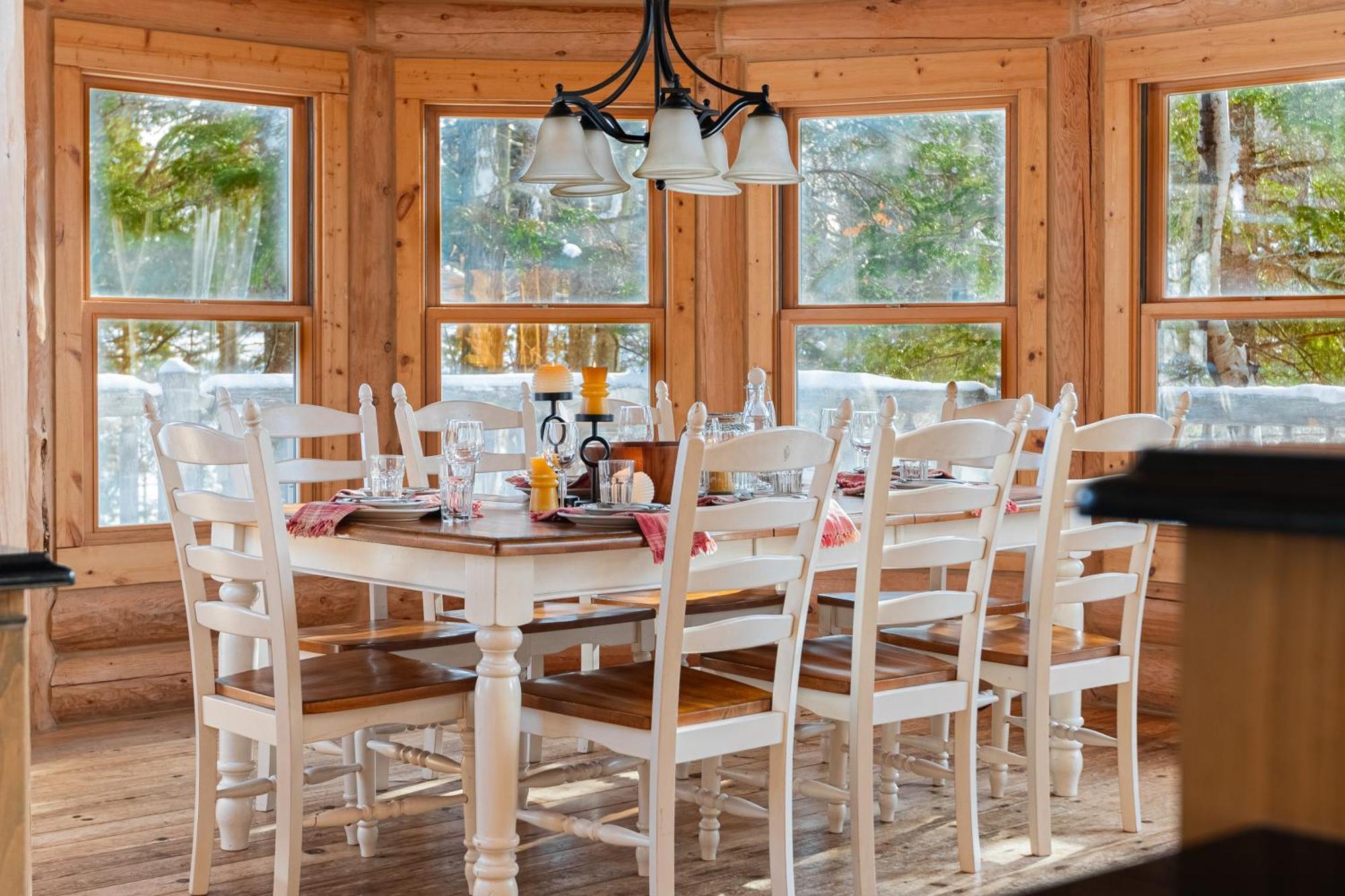 Fiddler Lake Resort Chalet 4 Cerf Mille-Isles Exteriör bild