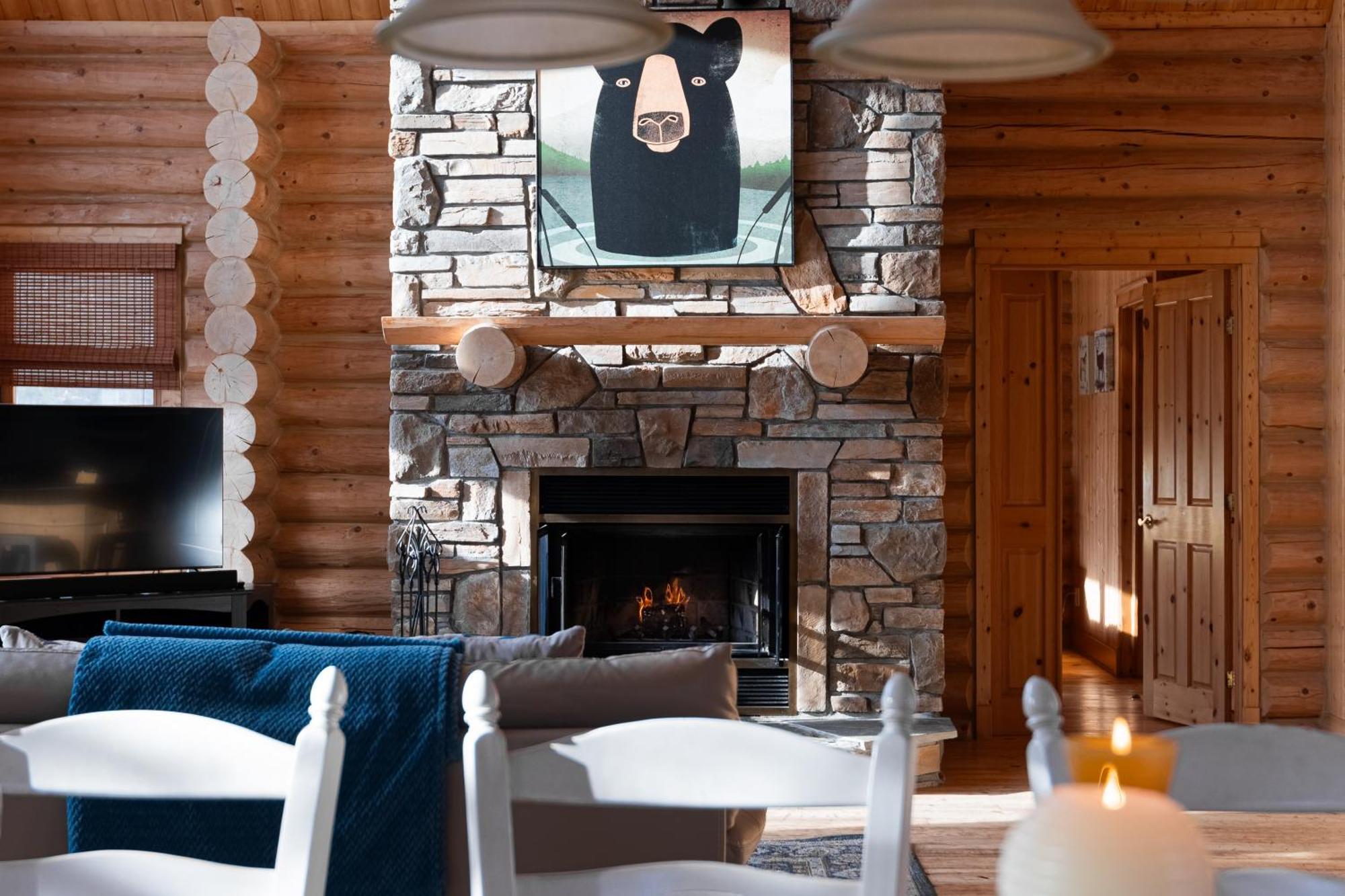 Fiddler Lake Resort Chalet 4 Cerf Mille-Isles Exteriör bild